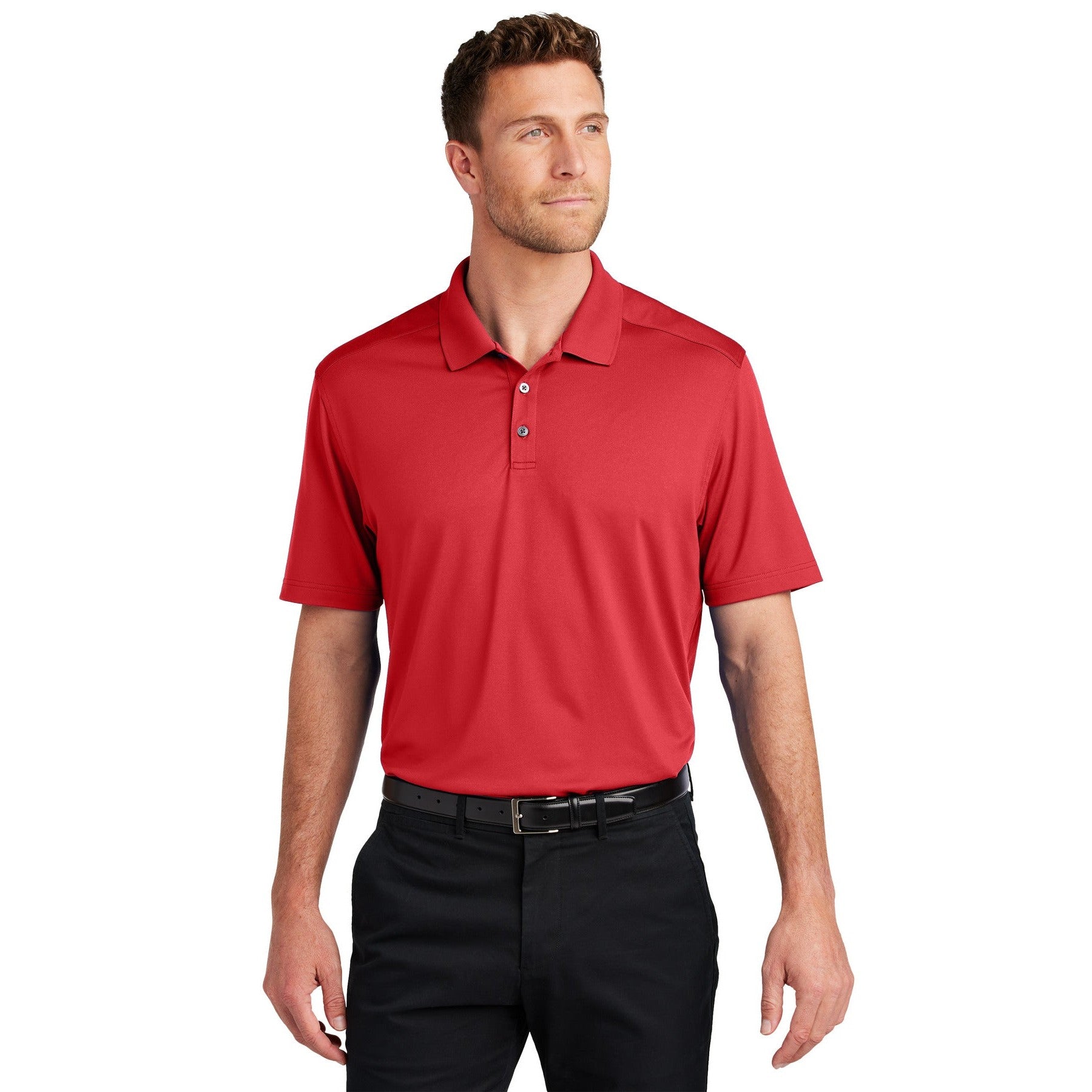 Port Authority-Port Authority® City Stretch Flat Knit Polo K683-MedTech-3